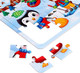 Миниатюра изображения товара Набор пазлов Puzzle Time Новый год у зверят 4 в 1 / 6536584