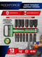 Миниатюра изображения товара Набор головок слесарных RockForce RF-4137MPB (50485)