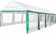 Миниатюра изображения товара Торговая палатка Sundays Party 4x10 (белый/зеленый)