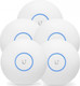 Миниатюра изображения товара Комплект беспроводных точек доступа Ubiquiti UniFi AP AC Long Range 5шт (UAP-AC-LR-5)