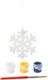 Миниатюра изображения товара Набор для творчества Bondibon Елочные украшения. Снежинка / ВВ1659
