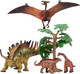 Миниатюра изображения товара Набор фигурок коллекционных Masai Mara Динозавры и драконы для детей. Мир динозавров / MM206-021