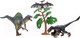 Миниатюра изображения товара Набор фигурок коллекционных Masai Mara Динозавры и драконы для детей. Мир динозавров / MM206-019