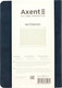Миниатюра изображения товара Записная книжка Axent Nuba Soft А6+ / 8604-02 (96л, синий)