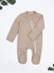 Миниатюра изображения товара Комбинезон для малышей Amarobaby Fashion / AB-OD21-FS3/03-74 (бежевый, р. 74)