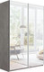 Миниатюра изображения товара Шкаф-купе ТриЯ Траст СШК 2.140.70-13.13 2-х дверный (бетон/зеркало)