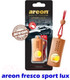 Миниатюра изображения товара Ароматизатор автомобильный Areon Fresco Sport Lux Silver / ARE-FGL02