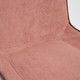 Миниатюра изображения товара Кресло офисное Tetchair Style флок (розовый)