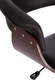 Миниатюра изображения товара Кресло офисное Tetchair Vimta (орех/кожзам/черный)