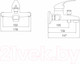 Миниатюра изображения товара Смеситель Gross Aqua Basic 2237257C