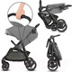Миниатюра изображения товара Детская прогулочная коляска KinderKraft Grande City (Grey)