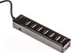 Миниатюра изображения товара USB-хаб Buro BU-HUB7-1.0-U2.0 (черный)