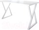 Миниатюра изображения товара Письменный стол Domus СП014W-8685 / 12.014.401.01 (белый/белый)