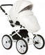 Миниатюра изображения товара Детская универсальная коляска INDIGO Special Plus 14 2 в 1 (Is 01, белая кожа)