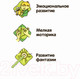 Миниатюра изображения товара Набор сквишей Bondibon Чудики. Няшки, мишки, заяц, хрюша / ВВ3515