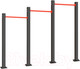 Миниатюра изображения товара Турник уличный Dinamika трехсекционный ZSO-002807