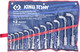 Миниатюра изображения товара Набор ключей King TONY 1812MR