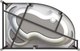 Миниатюра изображения товара Ванна акриловая Vannesa Ирма 160x105 R / 2-78-0-2-9-229
