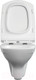 Миниатюра изображения товара Унитаз подвесной с инсталляцией Cersanit Carina New Clean S-MZ-CARINA-XL-COn-S-DL-w + 38772001