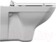 Миниатюра изображения товара Унитаз подвесной с инсталляцией Cersanit Carina S-MZ-CARINA-XL-COn-S-DL-w + 525 040000 + D3 040033