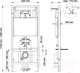 Миниатюра изображения товара Унитаз подвесной с инсталляцией Cersanit Carina S-MZ-CARINA-XL-COn-S-DL-w + 525 040000 + S3 040043