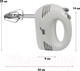 Миниатюра изображения товара Миксер ручной Заря 312-01