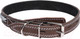 Миниатюра изображения товара Ошейник Gamma Кожаный двойной коса / 11232037