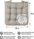 Миниатюра изображения товара Подушка на стул Smart Textile 40х40 / ST494 (поролоновая крошка, лен)