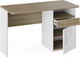 Миниатюра изображения товара Письменный стол ТриЯ Оксфорд ТД-139.15.02 (ривьера/белый с рисунком)
