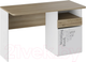 Миниатюра изображения товара Письменный стол ТриЯ Оксфорд ТД-139.15.02 (ривьера/белый с рисунком)