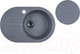 Миниатюра изображения товара Мойка кухонная БелЭворс Rondo R (серый, без сифона)