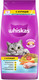 Миниатюра изображения товара Сухой корм для кошек Whiskas Для стерилизованных кошек с курицей и вкусными подушечками (5кг)
