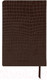 Миниатюра изображения товара Ежедневник Brauberg Alligator / 124986 (темно-коричневый)