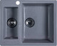 Миниатюра изображения товара Мойка кухонная БелЭворс Duet R (серый, без сифона)