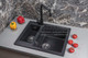 Миниатюра изображения товара Мойка кухонная БелЭворс Duet R (черный, без сифона)