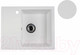 Миниатюра изображения товара Мойка кухонная БелЭворс Mila R (белый, без сифона)
