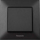 Миниатюра изображения товара Выключатель Panasonic Arkedia Slim WNTC00012BL-BY