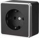Миниатюра изображения товара Розетка Werkel Gallant W5071035 / a050973 (черный/хром)