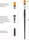 Миниатюра изображения товара Кисть для рисования Brauberg Синтетика жесткая 20 / 200672 (плоская)