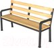Миниатюра изображения товара Скамья садовая Dinamika ZSO-002864 (1.5м)