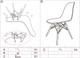 Миниатюра изображения товара Стул детский Stool Group Eames Small / 8056S (белый/деревянные ножки)