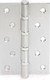 Миниатюра изображения товара Петля дверная Apecs 120x80-B4-Steel-nis (матовый никель)