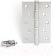 Миниатюра изображения товара Петля дверная Apecs 120x80-B4-Steel-nis (матовый никель)