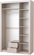 Миниатюра изображения товара Шкаф Памир Октава 3С2Я (анкор светлый)