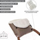 Миниатюра изображения товара Муфта для коляски Nuovita Polare Bianco (бордовый)