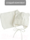 Миниатюра изображения товара Шапочка для малышей Amarobaby Pure Love Bear / AB-OD21-PLB16/33-42 (молочный, р-р 42-44)