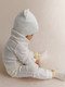 Миниатюра изображения товара Шапочка для малышей Amarobaby Pure Love Bear / AB-OD21-PLB16/33-42 (молочный, р-р 42-44)