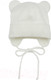 Миниатюра изображения товара Шапочка для малышей Amarobaby Pure Love Bear / AB-OD21-PLB16/33-44 (молочный, р-р 44-46)