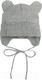 Миниатюра изображения товара Шапочка для малышей Amarobaby Pure Love Bear / AB-OD21-PLB16/11-38 (серый, р-р 38-40)