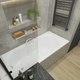 Миниатюра изображения товара Ванна акриловая Alba Spa Baline 160x70 (с ножками и экраном)